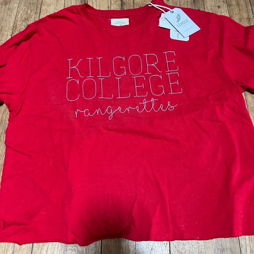 NWT Kilgore Rangerettes cropped tee